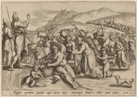 The Exodus from Egypt, 1585.