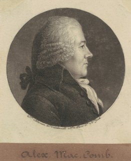 Alexander Macomb, 1796-1797.