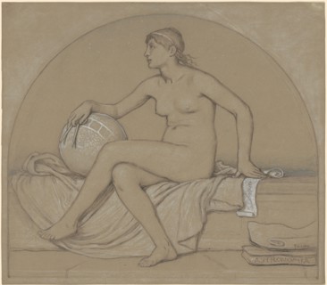 Study for "Astronomy", 1892.