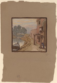 Old Man by a River, c. 1863.