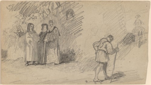 Son and the Donkey, c. 1859.