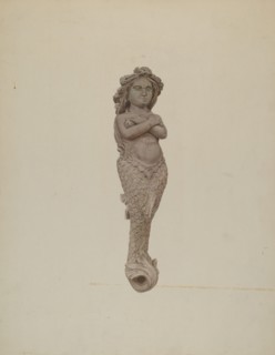 Figurehead: Mermaid, c. 1942.