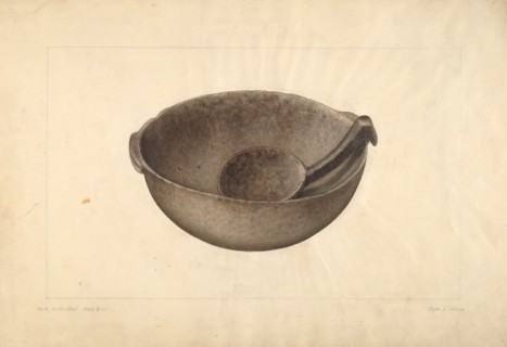 Maple Butter Bowl, 1935/1942.