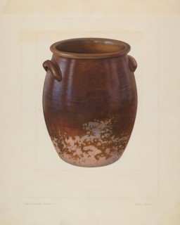 Large Earthen Jar, 1935/1942.