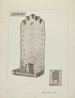 Tin Candle Sconce, 1935/1942.