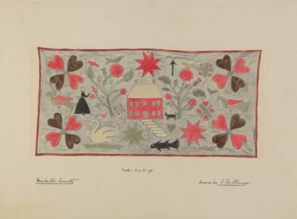 Rug or Wall Hanging, c. 1937.