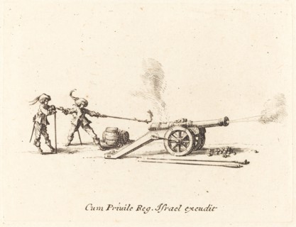 Firing the Cannon, 1634/1635.