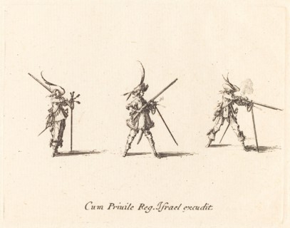 Firing the Musket, 1634/1635.