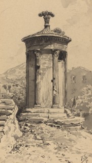 Monument of Lysicrates, 1890.