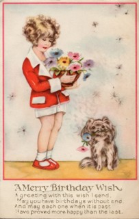 A Merry Birthday Wish, c1932.