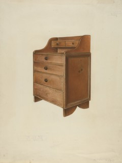 Shaker Sewing Desk, 1935/1942.