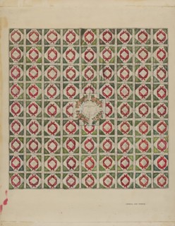 Quilt (Bed Covering), c. 1936.