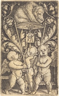 Three Cupids and a Bear, 1529.