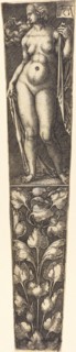 Dagger Sheath with Nude Woman.