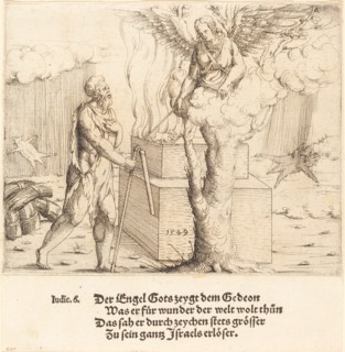 The Sacrifice of Gideon, 1549.