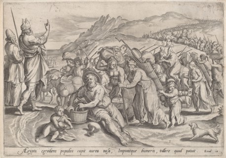 The Exodus from Egypt, c.1585.