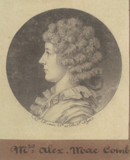 Janette Marshall Macomb, 1797.