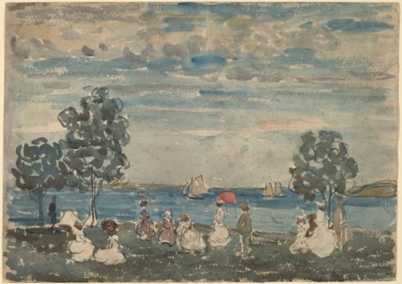 Figures on a Beach, 1910/1915.