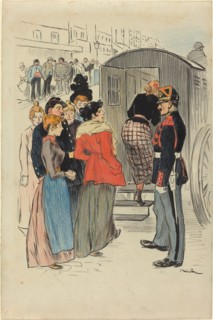 La Rafle, 1893. [The roundup].