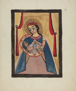 Retabla of Holy Ghost, c. 1936.