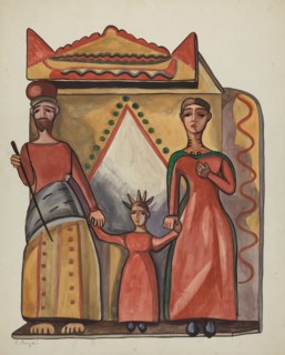 Bulto - Holy Family, 1935/1942.