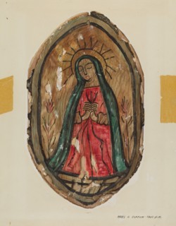 Retablo - Santa Maria, c. 1939.