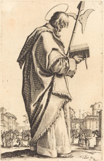 Saint Matthias, published 1631.
