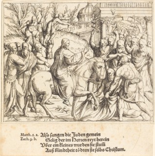 The Entry into Jerusalem, 1547.