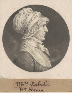 Hannah Carrington Cabell, 1808.