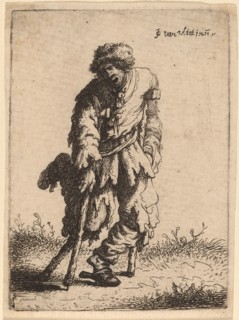 Beggar with a Wooden Leg, 1632.