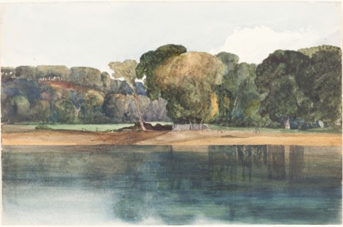 Landscape with Trees and Water.