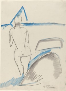 Bather on the Beach, 1912/1913.