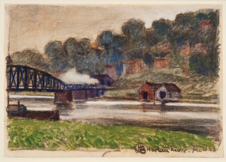 Harlem River, JANUARY 21, 1903.
