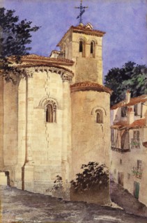 Church at Segovia, Spain, 1920.