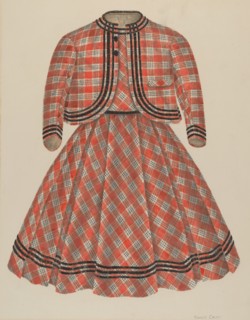 Boy's Dress and Jacket, c. 1940.