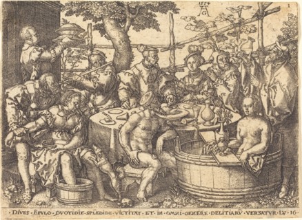 The Rich Man at the Table, 1554.