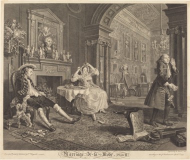 Marriage a la Mode: pl. 2, 1745.