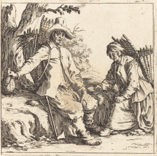 Peasant Couple at Rest, c. 1621.
