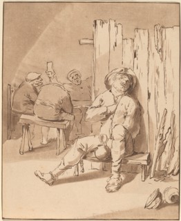 Drunken Peasant at an Inn, 1775.