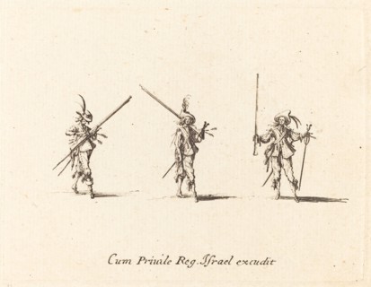 Drill with the Musket, 1634/1635.