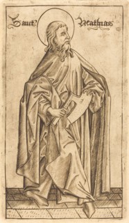 Saint Matthias (?), c. 1470/1480.