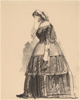 Lady of 1860 - The Actress, 1922.
