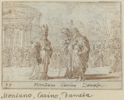 Montano, Carino and Dameta, 1640.