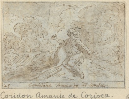 Coridone, Lover of Corisca, 1640.