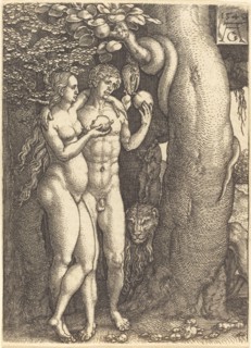 The Temptation by the Snake, 1540.