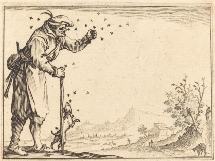 Peasant Attacked by Bees, c. 1617.