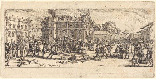 Destruction of a Convent, c. 1633.