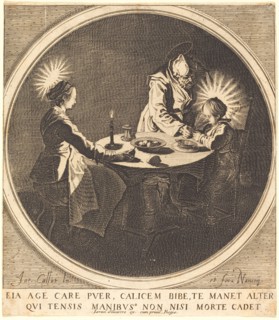 The Holy Family at Table, c. 1628.