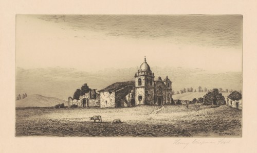 Mission San Carlos Borromeo, 1883.