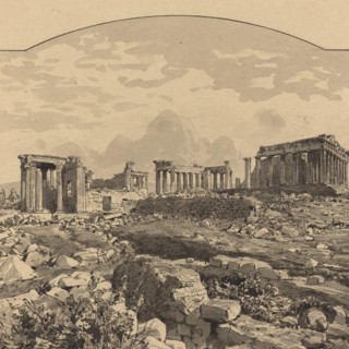 The Parthenon from the East, 1890.